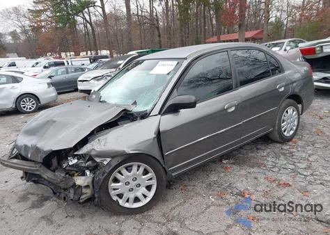 2004 Honda Civic Lx from USA, damaged, VIN 2HGES16534H624192